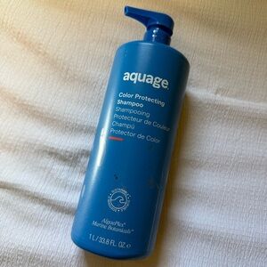 Aqua aquage Color Protecting Shampoo - Blue Bottle